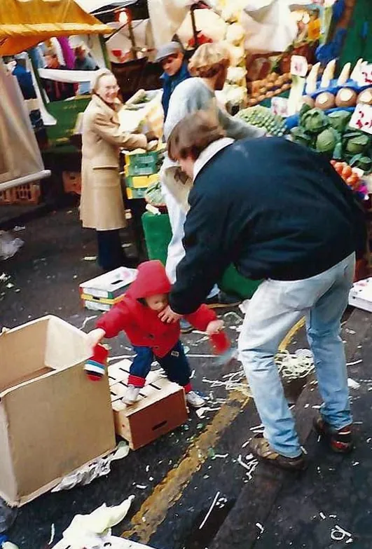 Billy in the produce trade